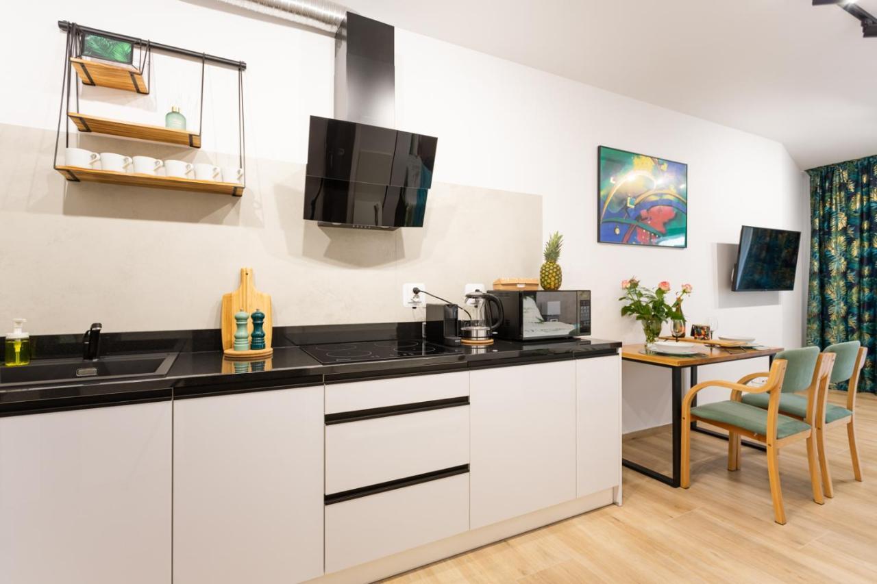 Luxurycity Apartment With Terrace Wrocław Buitenkant foto